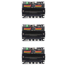 3X Micro: Bit-Erweiterungskarte Robotbit V2.0 Unterstützt Makecode-Offline-Programmierung