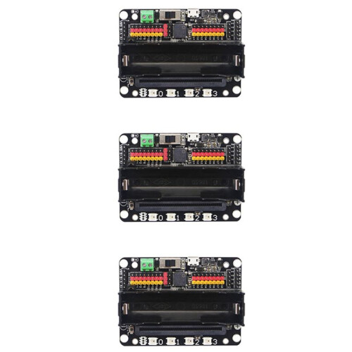 3X Micro: Bit-Erweiterungskarte Robotbit V2.0 Unterstützt Makecode-Offline-Programmierung