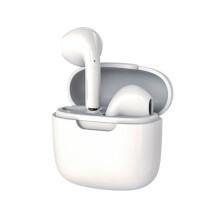 Écouteurs Bluetooth sans fil (blancs), compatibles avec Samsung et Apple