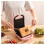 (White)Portable Electric Sandwich Maker Home Multifunctional Machine Non Stick Breakfast Maker 10