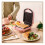 (White)Portable Electric Sandwich Maker Home Multifunctional Machine Non Stick Breakfast Maker 11