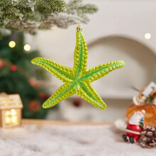 Sea Glass Christmas Tree Ornaments Coastal Beach Theme 6