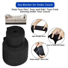 Under Couch Blocker for Kid and Pet Toys, Toy Blocker for Under Bed and Under Couch,Easy to Install