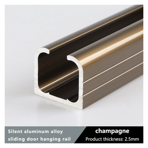 Sliding Folding Partition Door Hardware Track 2.5 mm 1