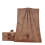 Microfiber Dog Towel Absorbent Fast-Drying Paw Design Brown 1