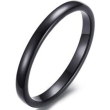 Tungsten Carbide Stackable Ring 2mm Plain Wedding Band