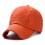 Unisex Baseball Cap Orange Purple Letter Design One Size 1