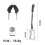 Electric Scooter Door Lock Metal Start Switch with Key 6