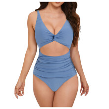 Women's One-Piece Swimsuit Tummy Control Cheeky High-Cut
