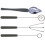Drizzling Spoon Set for Chocolate and Sauce with Anti-Rust 3