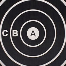 8Pcs IPSC Competitive Sports Alloy Human Shape Targets