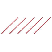 5X Metal Central Drive Shaft Upgrade Accessories for 124019 124018 1/12 RC Car Spare Parts,Red