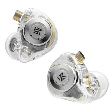 10X KZ EDX Pro In-Ear Headphone HIFI Bass Earphones with Detachable Cable Noise Cancelling Headphone No Microphone-E
