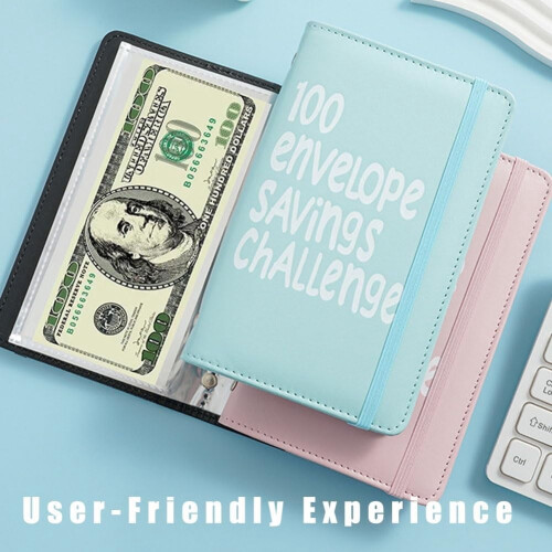 Money Saving Challenge Coin Envelope Set Budget Tracker 100 2