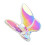 Butterfly Crystal Figurine Glass Ornament 1 pc 4