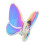Butterfly Crystal Figurine Glass Ornament 1 pc 6