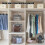 Handbag Dust Bag Clear Zipper Hanging Organizer 6