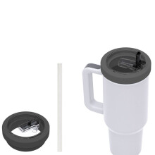 Tumbler Flip Straw Deksel voor 40oz Quencher Cup Vervangende Siliconen Deksel Herbruikbare Cup Deksels Accessoires
