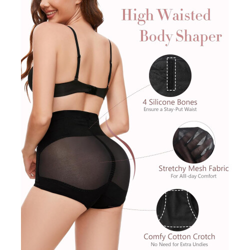 Shapewear Tummy Control High-Waisted Compression Panties 1