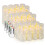 Grey Flameless Candles Set with Star String and Auto Timer 1