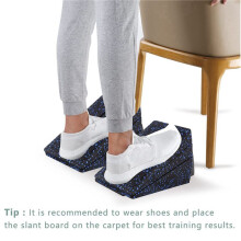 6pc Leg Stretcher Foot Squat Wedge Foam Slant Board for Squats Calf Raise Block Yoga Wedge Equipment