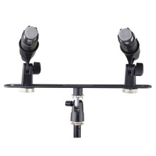 2X Alctron MAS020 Soporte para MicróFono Doble Soporte para MicróFono Doble para GrabacióN EstéReo