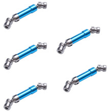 5Pcs Metal Rear Center Drive Shaft CVD Transmission Shaft for 1:12 12428 12423