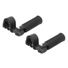 Engine Guard Footpegs Motorbike Parts Foot Pegs 1Pair of Motorcycle Foot Pegs Clamp Footrest Mount for 1in Engine Guard