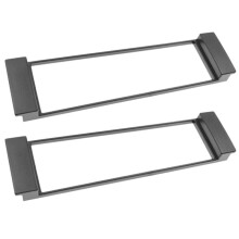 Fascia 1 Din Frame voor A3 8L A6 4B voor Toledo Leon voor Scudo Stereo Facia Plaat Dash CD Trim 1 DIN Radio Cover