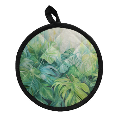 Palm Leaf Pot Holders and Oven Gloves 2-Pack
