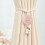 Camellia Tassel Tiebacks with Pearls Adjustable Braided Rope 1