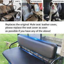 4x Front Bench Cover for Mule 2500 2510 3000 3010 Waterproof Full Protection UTV Cover