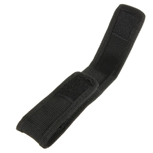 20 X Bolsa 13cm Nilon Negro para LED Linterna