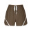 Women's Cotton Shorts High Waist Drawstring Summer 6