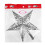 Silver Christmas Tree Star Topper Plastic 1 Piece 5