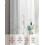 Watercolor Green Leaf Sheer Curtains 52x84 Eucalyptus 6