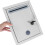 Locking Mailbox with Letter Slot Wall-Mounted Metal Drop Box 3