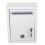Locking Mailbox with Letter Slot Wall-Mounted Metal Drop Box 6
