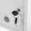 Locking Mailbox with Letter Slot Wall-Mounted Metal Drop Box 7