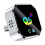2in1 Wireless Carplay Adapter Android AUTO AI Box Location Finder Function Bluetooth5.0+WiFi Wired to Wireless Carplay B 1