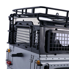 12X per MN D90 D99S MN99S 1/12 RC Parti di Aggiornamento per Auto Metallo Stereoscopico per Lunotto Posteriore Rete Protettiva Accessori per Rete