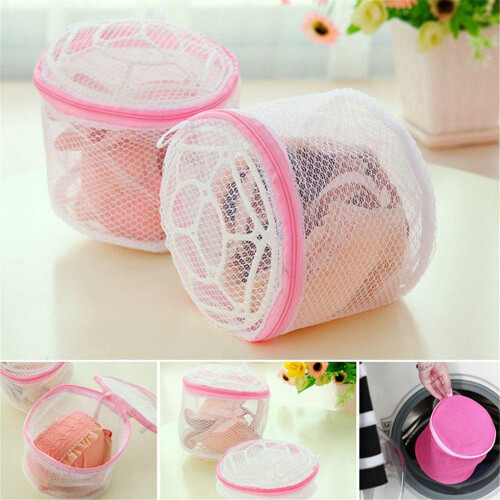 Fabric Storage Organizer Bag With Support Frame For Lingerie Delicate Bras 2