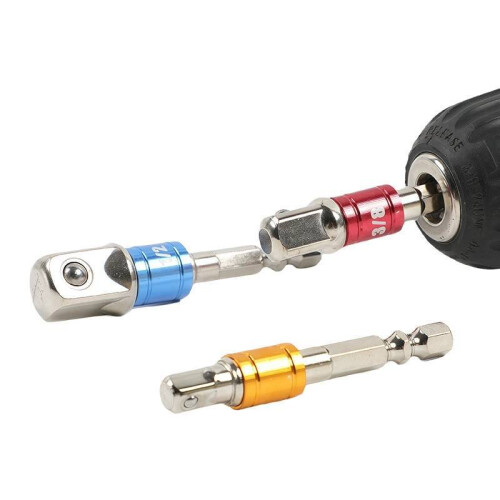 Hexagon Color Multi Extension Set Power Tools High Alloy Construction Strength 2