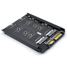 M.2 to Adapter Card, Dual Port M.2 NGFF SSD to Interface Converter, for 2230-2280 M2 SSD Sizes