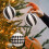 Christmas Ball Ornaments White Black Plastic 6 pcs 2