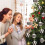 Christmas Ball Ornaments White Black Plastic 6 pcs 6