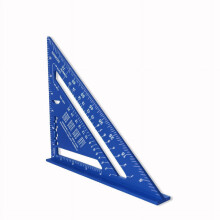 Aluminum Alloy Square Ruler 12-inch Tri-Square for Carpenter