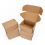 Medium Brown Corrugated Mailing Box 15x10x6 cm Snap Fit 1 PC 1