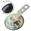 Electric Motorcycle Horn 12V 105dB Black 5
