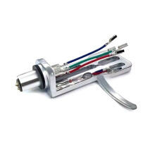 Record Player Vinyl Needle-Bracket Copper Wire Pickup Phonograph LP Vinyl Universal Accessories AT3600L Silver